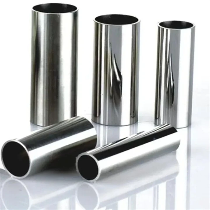 Astm A 304 312 Stainless Steel Welded Pipe Tube Bright Surface With PVC